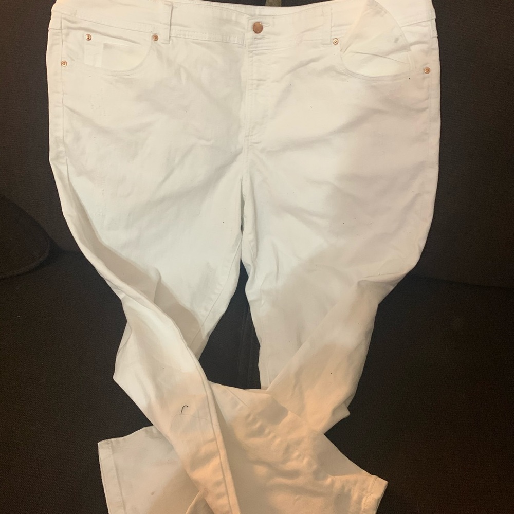White jeans size 24